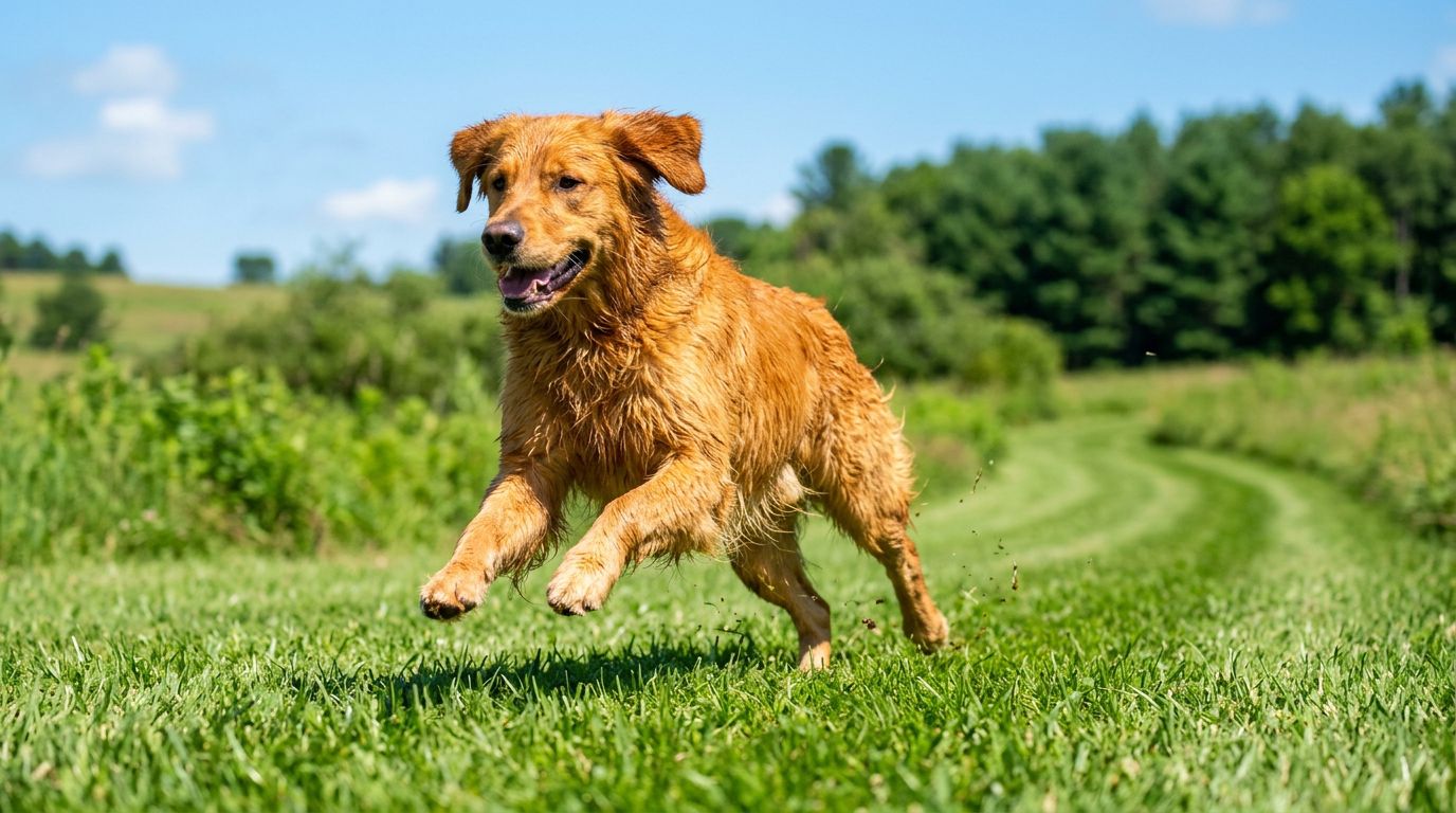 Peak Canine Vitality Low-Angle