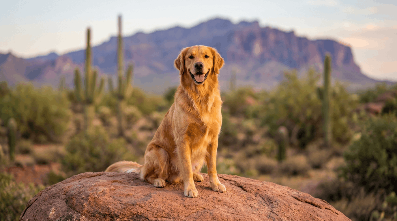 Safely Recovered Dog