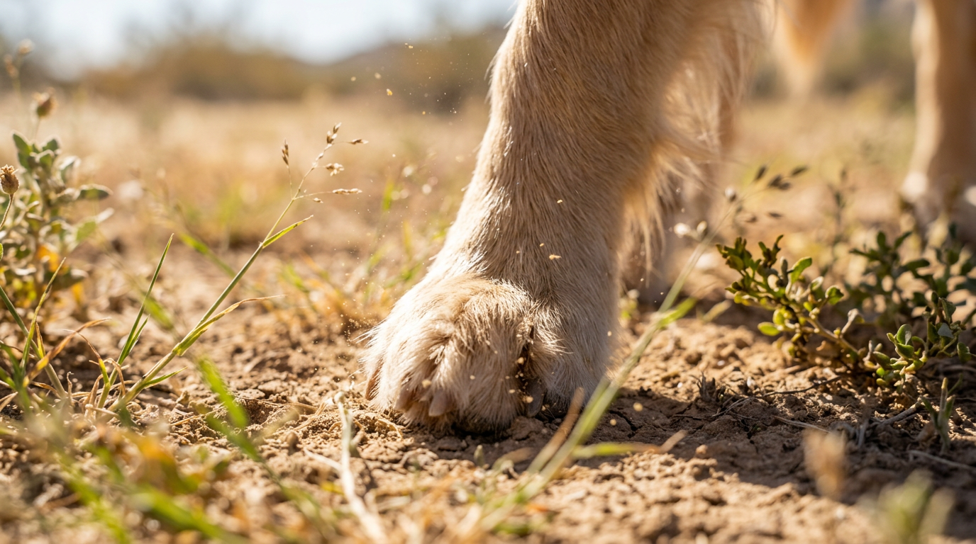 Pet nutrition ingredients representing balanced dietary choices